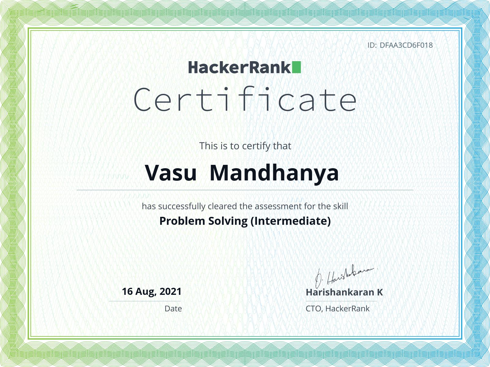 Hackerrank Problem Solving Intermediate